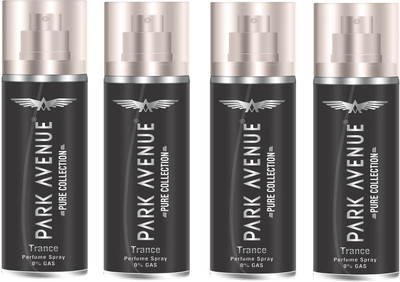

Park Avenue Trance Pure Body Mist - For Men(135 ml, Pack of 4)