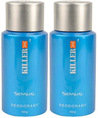 

Killer Sensual Body Spray - For Men(200 ml, Pack of 2)