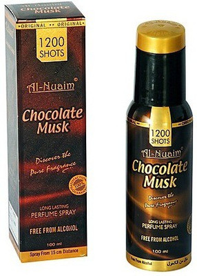 20 OFF on Al Nuaim Chocolate Musk Perfume Body Spray For Men