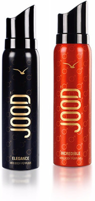 

JOOD Elegance & Incredible Men Body Perfume Combo - 120 ml Deodorant Spray - For Men(120 ml, Pack of 2)