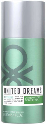 

Benetton United Dreams Be Strong Deodorant Spray - For Men(150 ml)