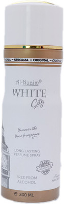 

Al Nuaim White City Deodorant Spray - For Men & Women(200 ml)