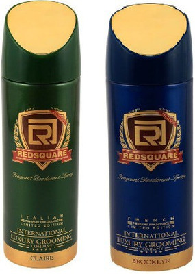 

Red Square CLAIRE BROOKLYN Combo Set of 2 Deodorant Spray - For Women(175 ml)