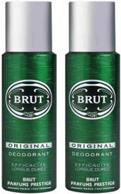

Brut Original Body Spray - For Men(200 ml, Pack of 2)
