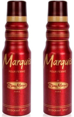 

rimy marquis marquis Deodorant Spray - For Women(300 ml, Pack of 2)