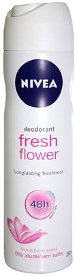 

Nivea Fresh Flower Deodorant Spray - For Women(150 ml)