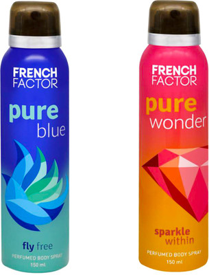 

French Factor TFFPurepackof2-5 Deodorant Spray - For Women(1 ml, Pack of 2)