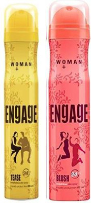 

Engage Blush and Tease Deodorant Spray - For Women(150 ml)