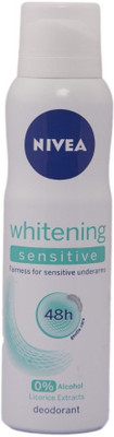 

Nivea Whitening Sensitive Fairness 48h gentle Deodorant Gel - For Men & Women(150 ml)