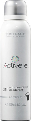 

Oriflame Sweden Activelle Anti-perspirant 24h Deo Invisible Body Spray - For Men(150 ml)
