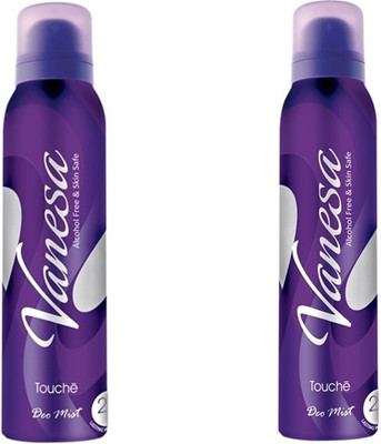 

Vanesa Touche Body Mist - For Women(150 g, Pack of 2)