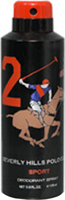

Beverly Hills Polo Club Sport 2 Deodorant Spray - For Men(175 ml)