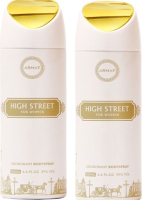 

Armaf high street Deodorant Spray - For Women(400 ml, Pack of 2)