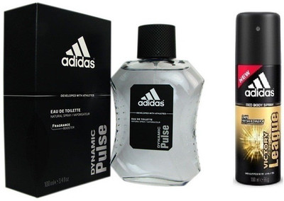 

ADIDAS Lavish Life The Dynamic Pulse EDT & Victory League Deo combo Body Spray - For Men(250 ml)