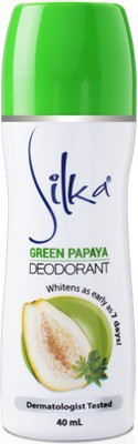 

Silka Green Papaya Whitening Deodorant Roll-on - For Men & Women(40 ml)
