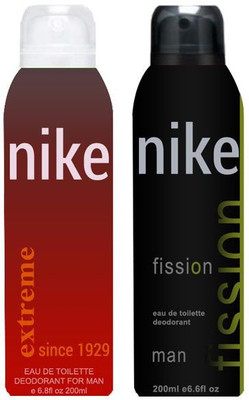 

Nike Extreme Fission Body Spray - For Men(400 ml, Pack of 2)