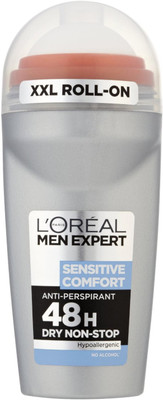 

L'Oreal Paris Expert Sensitive Comfort 48H Deodorant Roll-on - For Men(50 ml)