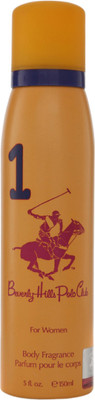 

Beverly Hills Polo Club 1 Deodorant Spray - For Women(150 ml)