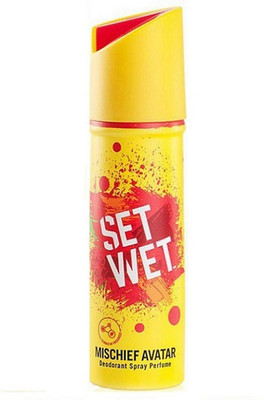 

Set Wet SR01 Deodorant Spray - For Men(150 ml)