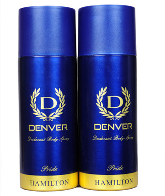 

Denver pride Deodorant Spray - For Men(200 ml, Pack of 2)