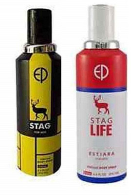 29 OFF on ESTIARA STAG PERFUME BODY SPRAY FOR MEN and STAG LIFE