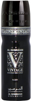

Al Haramain Vintage Noir Body Spray - For Men(200 ml)