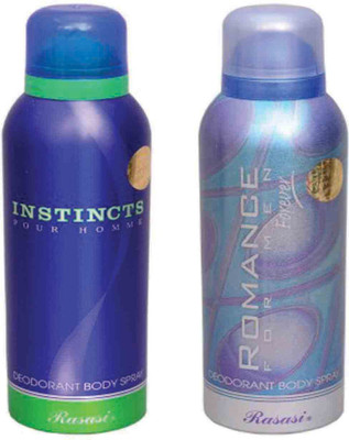 

Rasasi Deo Spray combo Set of 2-JKL Body Mist - For Men(200 ml, Pack of 2)