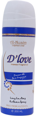 

Al Nuaim D'Love Deodorant Spray - For Men & Women(200 ml)