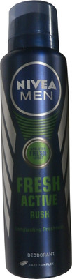 

Nivea Fresh Active - Rush Deodorant Spray - For Men(150 ml)