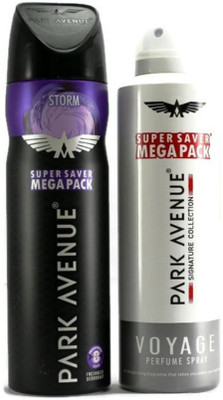 

Park Avenue Storm & Voyage Deodorant Spray - For Men(440 ml)