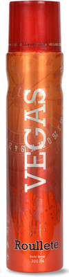 

Vegas Roullete Deodorant Spray - For Men(300 ml)
