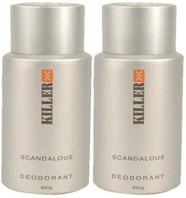 

Killer Scandalous Body Spray - For Men(200 ml, Pack of 2)