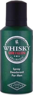 

Evaflor Whisky Origin Deodorant Spray - For Men(150 ml)