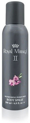 Royal Mirage II Body ? Deodorant Spray - For Men & Women(200 ml) Flipkart