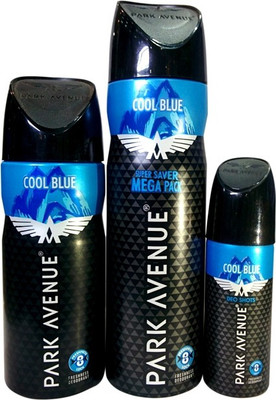 

Park Avenue Cool Blue 167g+100g+27g Deodorant Spray - For Men(294 g)
