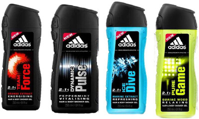 

ADIDAS shower Deodorant Gel - For Women(1000 ml, Pack of 4)