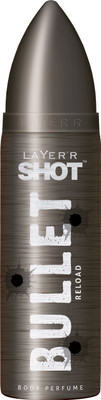 

Layer'r Shot � Bullet � Reload Deodorant Spray - For Men(120 ml)