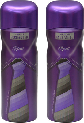 

Armaf Beaut Deodorant Spray - For Men & Women(400 ml, Pack of 2)