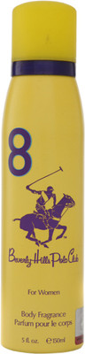 

Beverly Hills Polo Club 8 Deodorant Spray - For Women(150 ml)