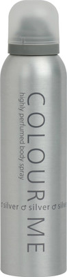 

Colour Me Highly Perfumed - Silver Deodorant Spray - For Men(150 ml)