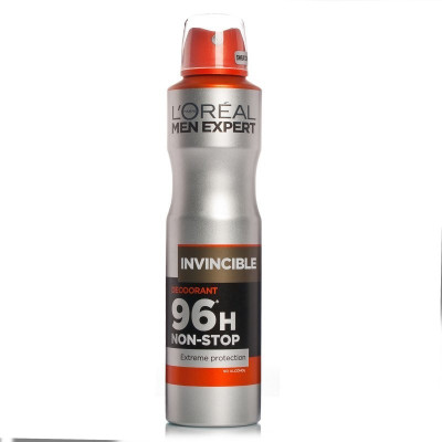

L'Oreal Paris Invincible 96 H Deodorant Spray - For Men(150 ml)
