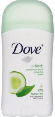 

Dove Go Fresh Cucumber & Green Tea Scent Anti-Perspirant Deodorant Stick - For Women(40 ml)