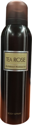 

Perfumer's Workshop Tea Rose Body Spray - For Women(200 ml)