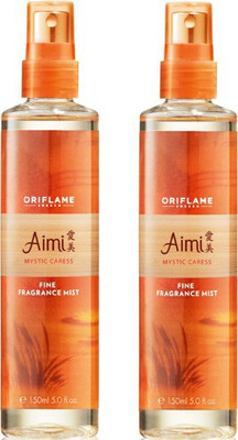 

Oriflame Sweden Aimi Mystic Caress Fragrance set Body Mist - For Men & Women(300 ml, Pack of 2)