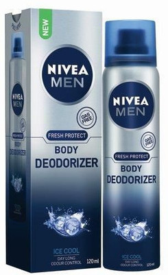

Nivea body deodorizer ice cool Body Spray - For Men(120 ml)