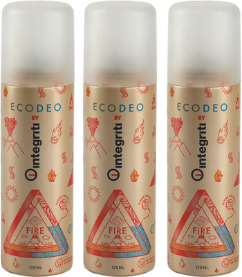 

Integriti INTEGRITI ECO DEO 3 FIRE COMBO DEODORANT_5 Body Spray - For Men(300 g, Pack of 3)