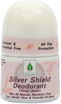 

Silver Botanicals Inc. Shield Deodorant Sensitive Skin Formula Floral Scent Deodorant Roll-on - For Women(59 ml)