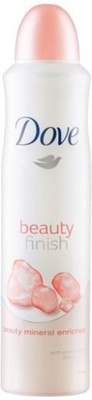 

Dove Beauty finish mineral enriched 48h anti perspirant ( pack of 2 ) Deodorant Spray - For Men & Women(200 ml)