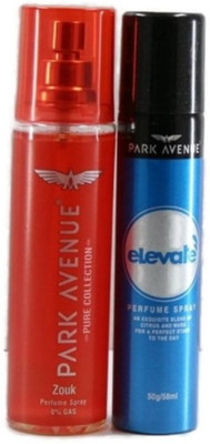

Park Avenue Zouk & Elevate Deodorant Spray - For Men(193 ml)