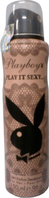 

Playboy Play it Sexy Deodorant Spray - For Women(150 ml)